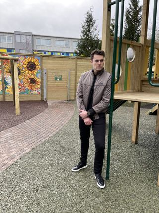 Jacob played by Curtis Pritchard in Hollyoaks