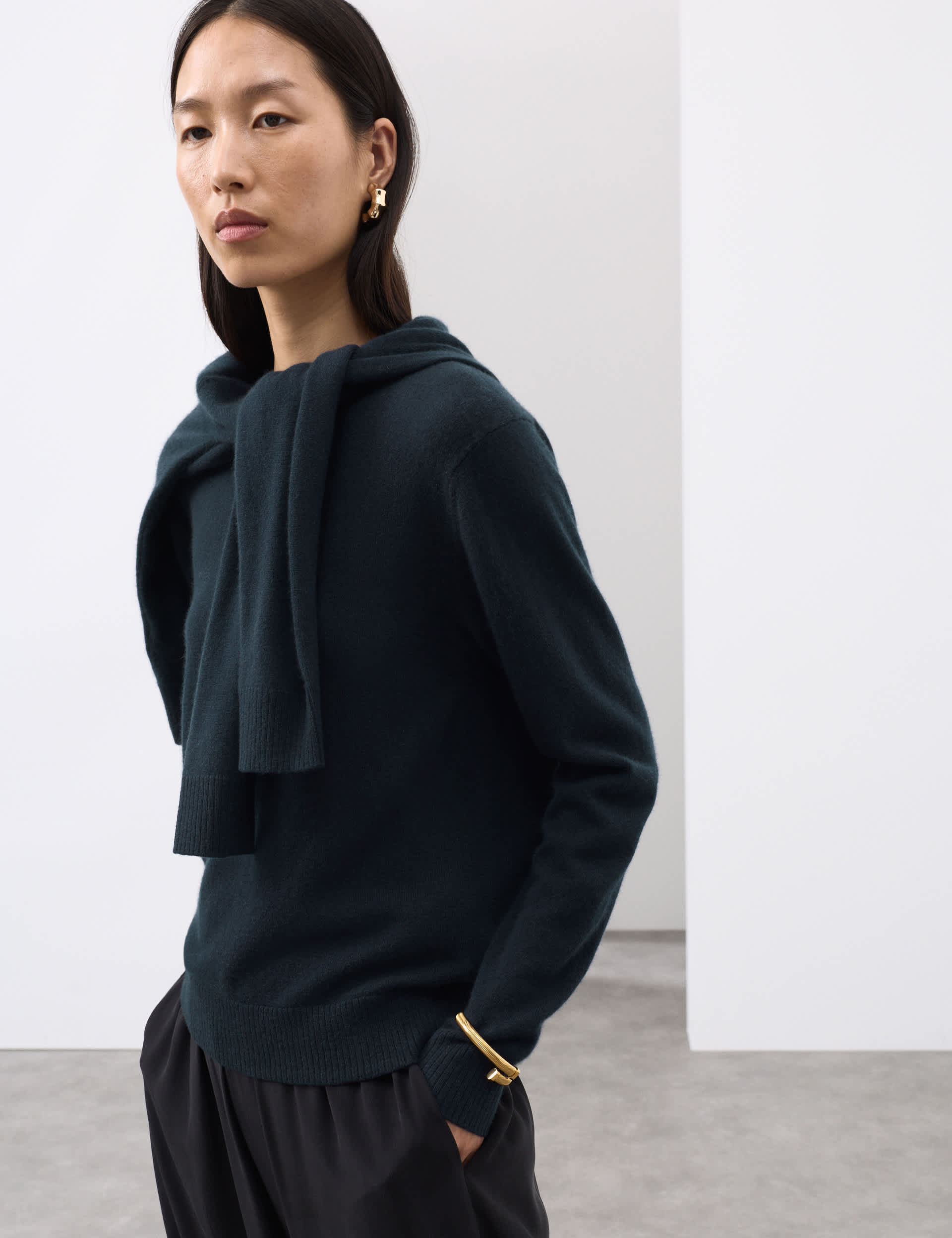 Pure Cashmere Crew Neck Jumper