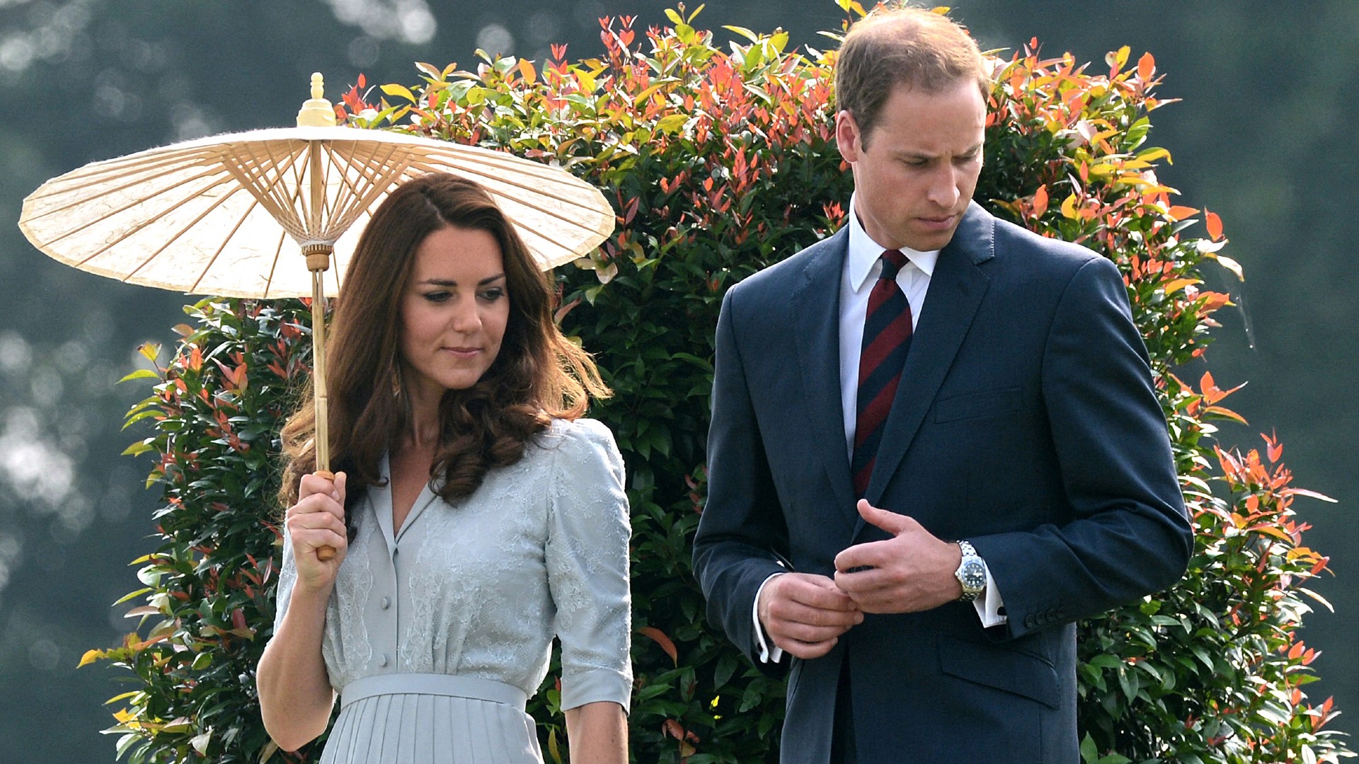 Prince William and Catherine, Duchess of Cambridge visit the Kranji Memorial Cemetery