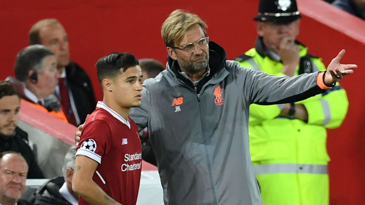 Philippe Coutinho Jurgen Klopp Liverpool transfer news rumours