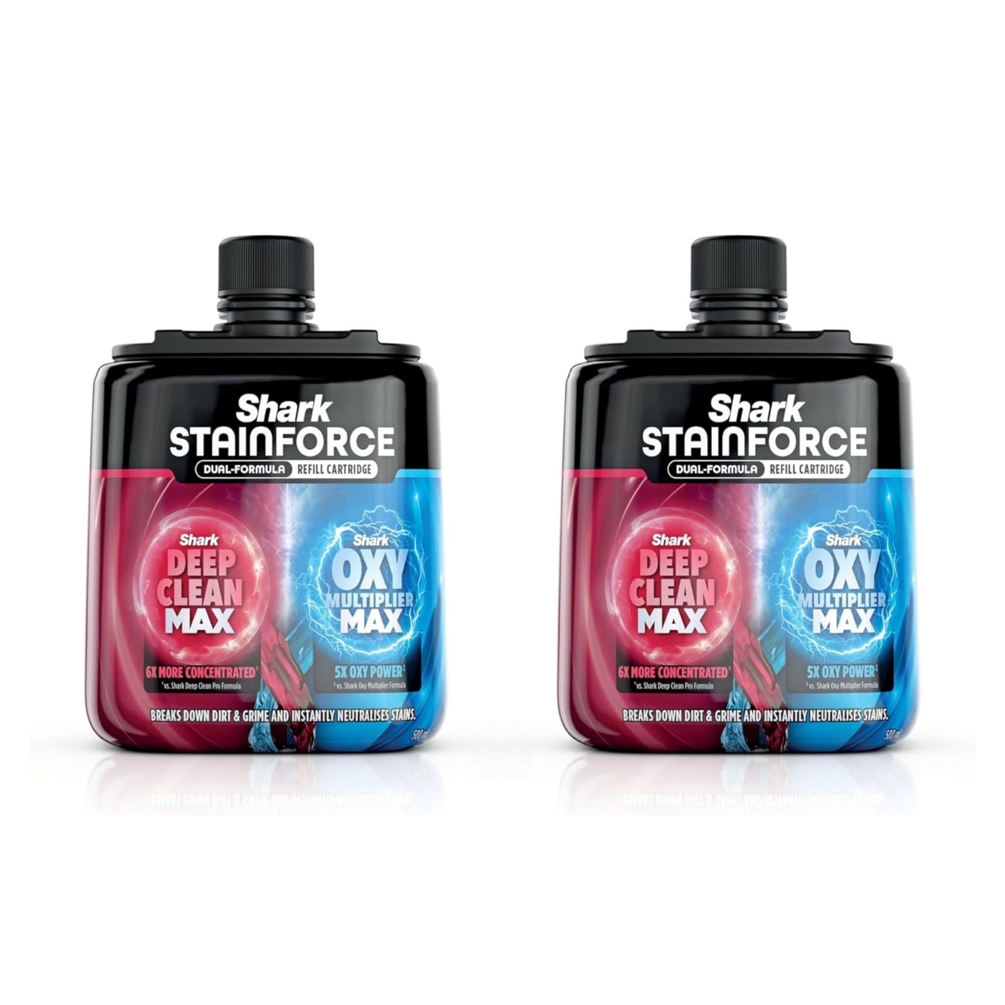 Shark StainForce 2 Pack Dual-Formula Refill Cartridge