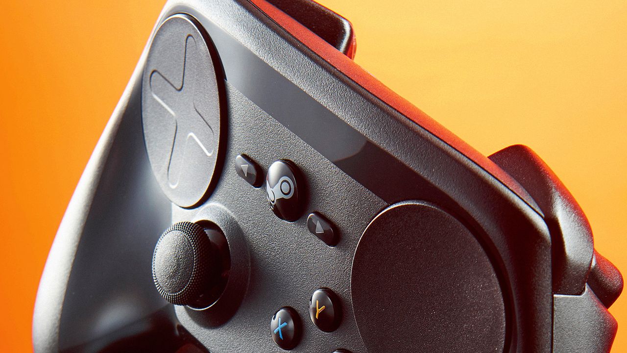 Steam Controller – shot by PC Gamer for Future