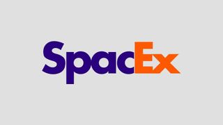 Logo mashups: SpaceX vs FedEx