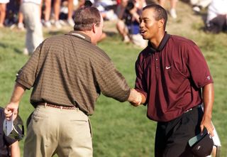 Tiger Woods and Bob May