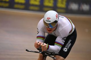 Jeffrey Hoogland is a four-time World Champion in the 1km time trial