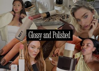 Beauty mood boards 2025: glossy and polished