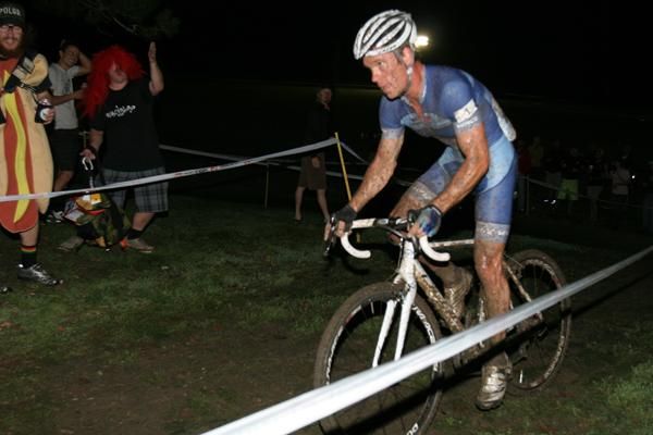 Jonathan Page en route to a second place finish.