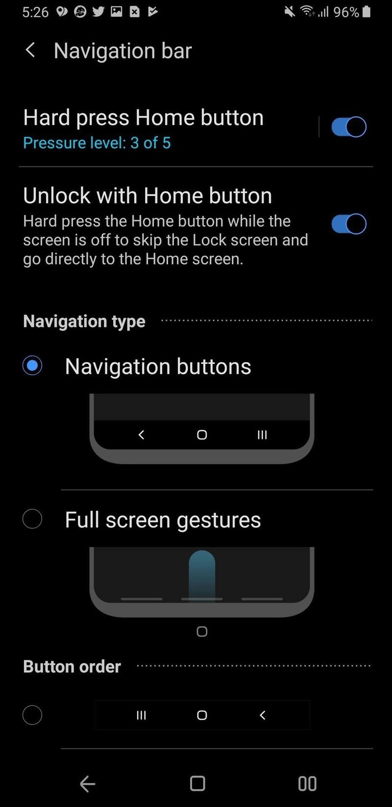 Hard press and unlock