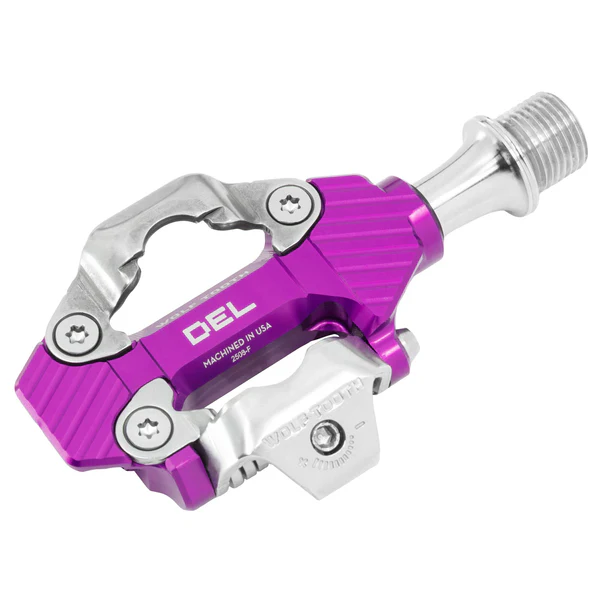 Wolf Tooth DEL Gravel Race Pedals In Purple