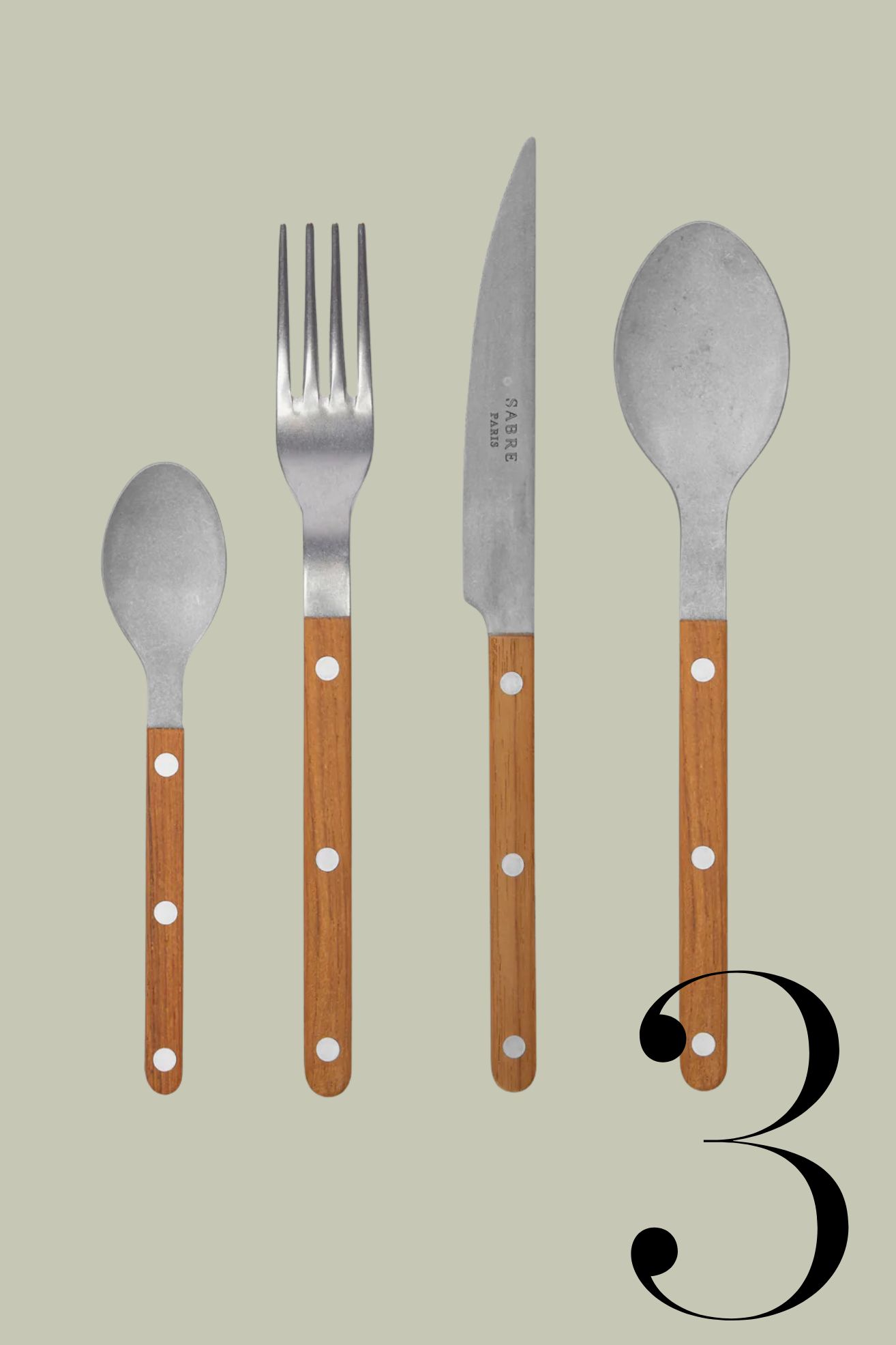SABRE, Bistrot Dinner Cutlery Set