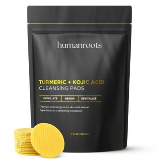 Humanroots Turmeric + Kojic Acid Cleansing Pads