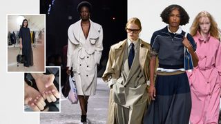 Slice of life 2025 fashion trend at Balenciaga, Miu Miu, Bottega Veneta, Saint Laurent, Prada Spring 2025