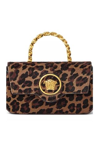 Versace leopard bag