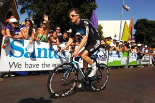 Michael Rogers in his new Team Sky kit