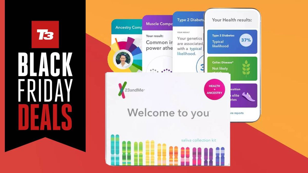 Get the 23andMe DNA testing kit for half price in Black Friday sale T3