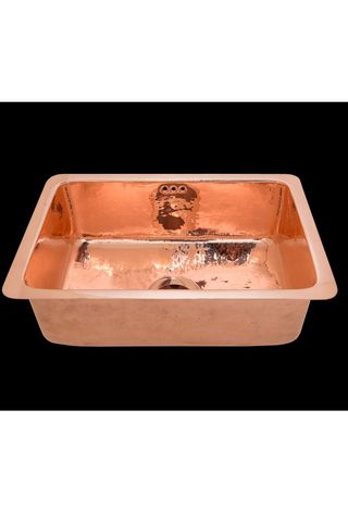 COPPER VEG PREP SINK, £795, THE FRENCH HOUSE