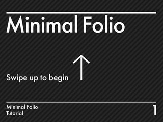 Minimal Folio removes much of the complexity from portfolio creation