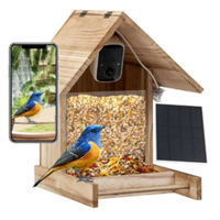 Coziwow Wooden Solar Powered Bird Feeder | 38% off at Chewy