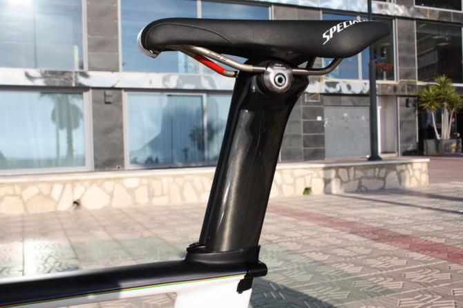 A Specialized TTS saddle
