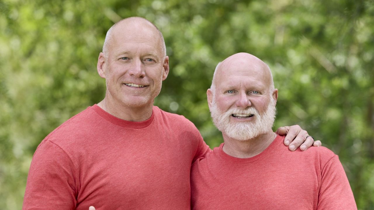 Mark Crawford and Larry Graham on The Amazing Race