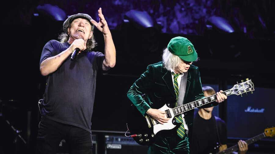 AC/DC onstage in Gelsenkirchen