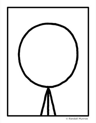 A portrait of "Thing Explainer" author Randall Munroe.