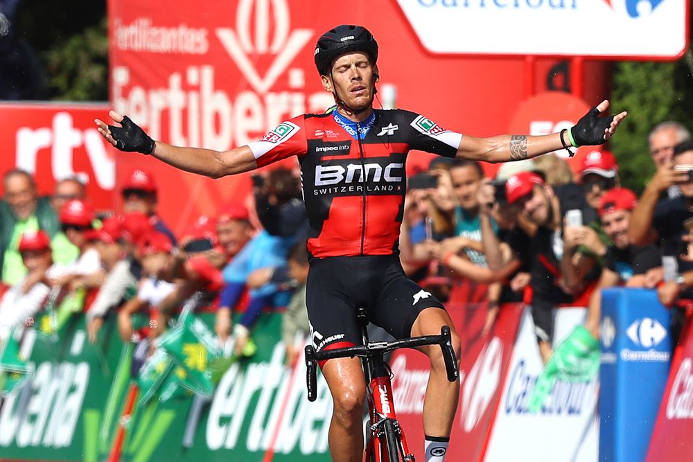 Alessandro De Marchi (BMC Racing) wins stage 11 at the Vuelta