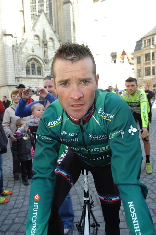 Thomas Voeckler (Europcar) before the start