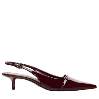 Zara Buckled Slingback Shoes