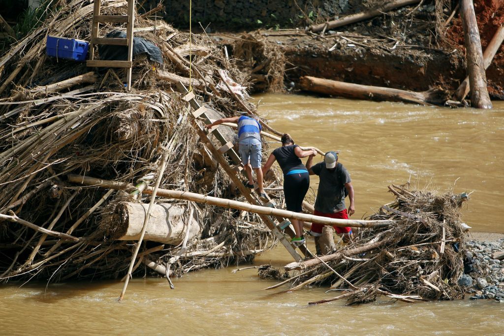 Puerto Rico after hurricane Maria.