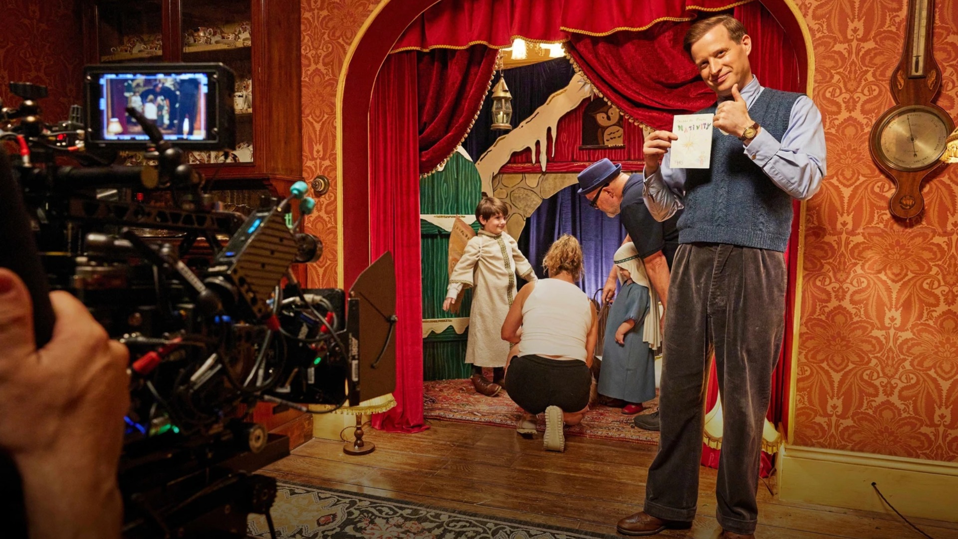 Still from the All Creatures Great and Small Christmas special