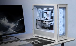 A gaming PC built using parts available from Corsair