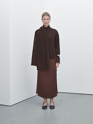 100% Wool Cape Sweater - Limited Edition