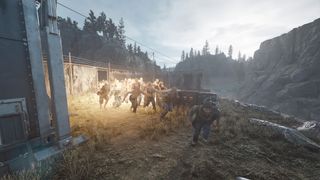 Look for bottlenecks and choke points when taking down a Horde in Days Gone