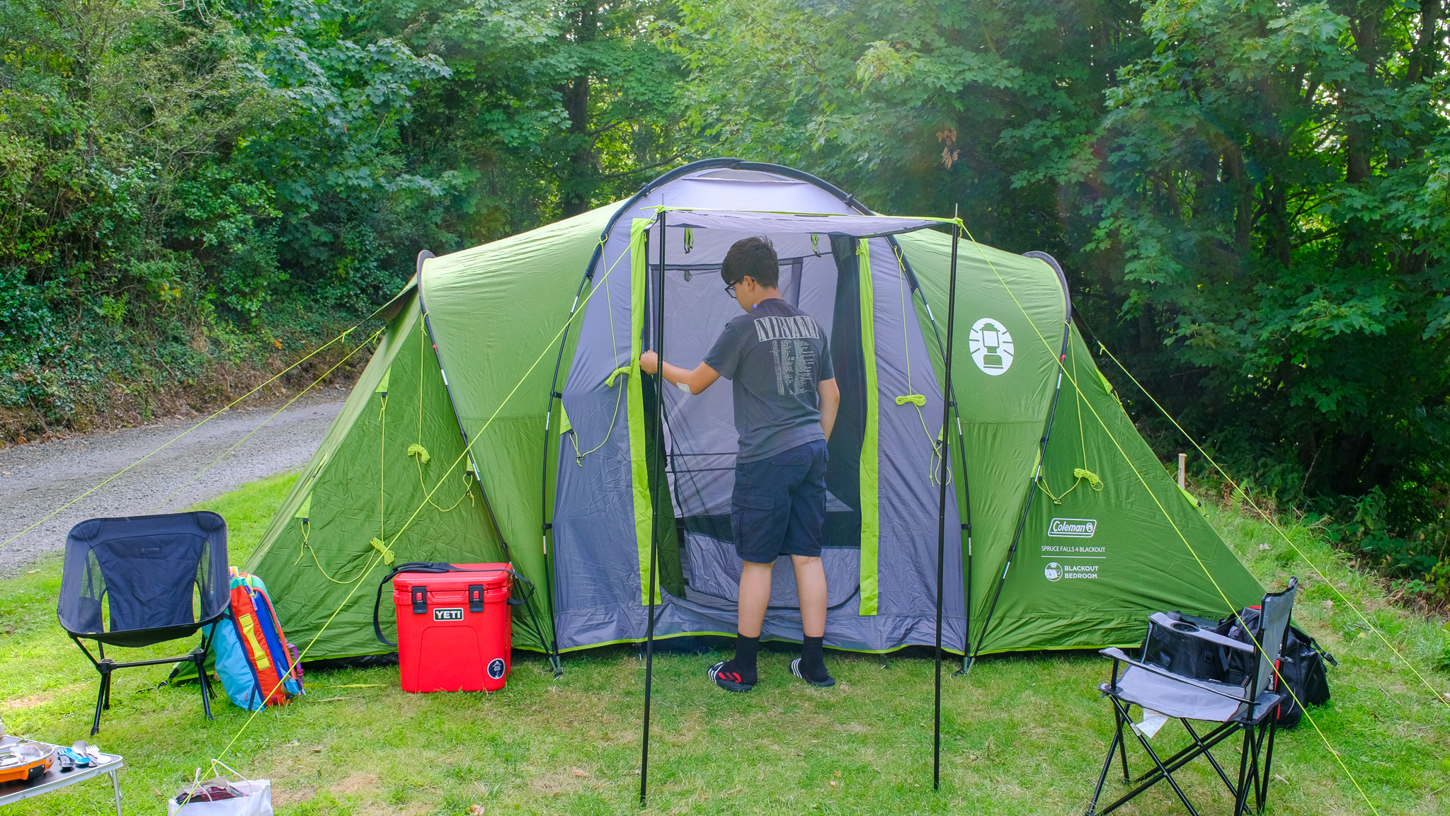 Coleman Spruce Falls 4 BlackOut Tent review