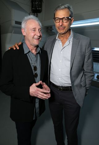 Brent Spiner (left) and Jeff Goldblum both reprised their roles from the 1996 movie "Independence Day" in the film's sequel, "Independence Day: Resurgence," due out June 24.