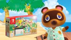 Nintendo Switch Animal Crossing New Horizons Edition console