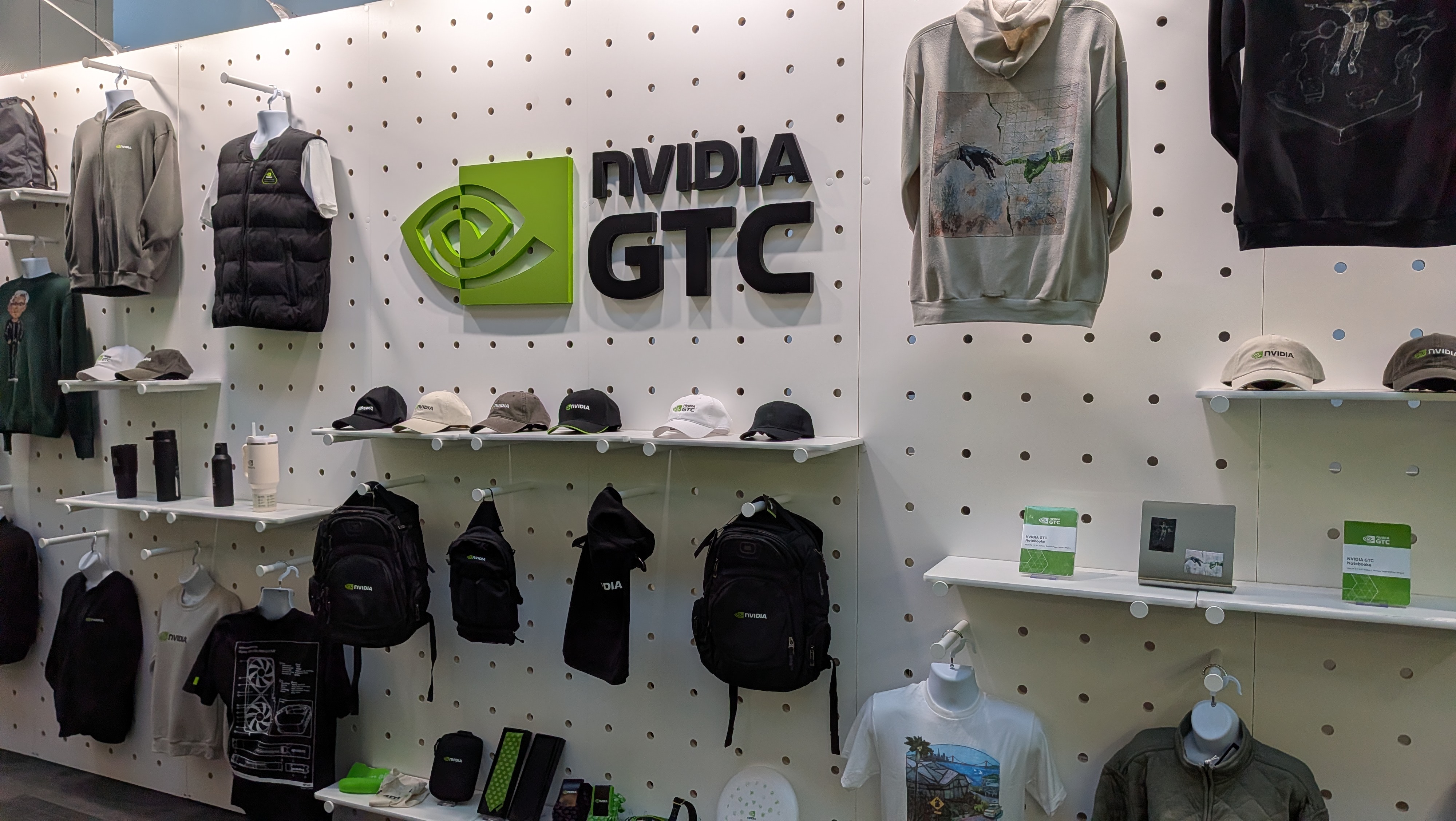 Nvidia GTC 2026 merch store