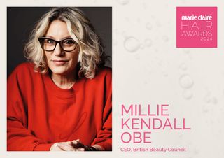 Millie Kendall OBE Marie Claire hair awards 2024 judge