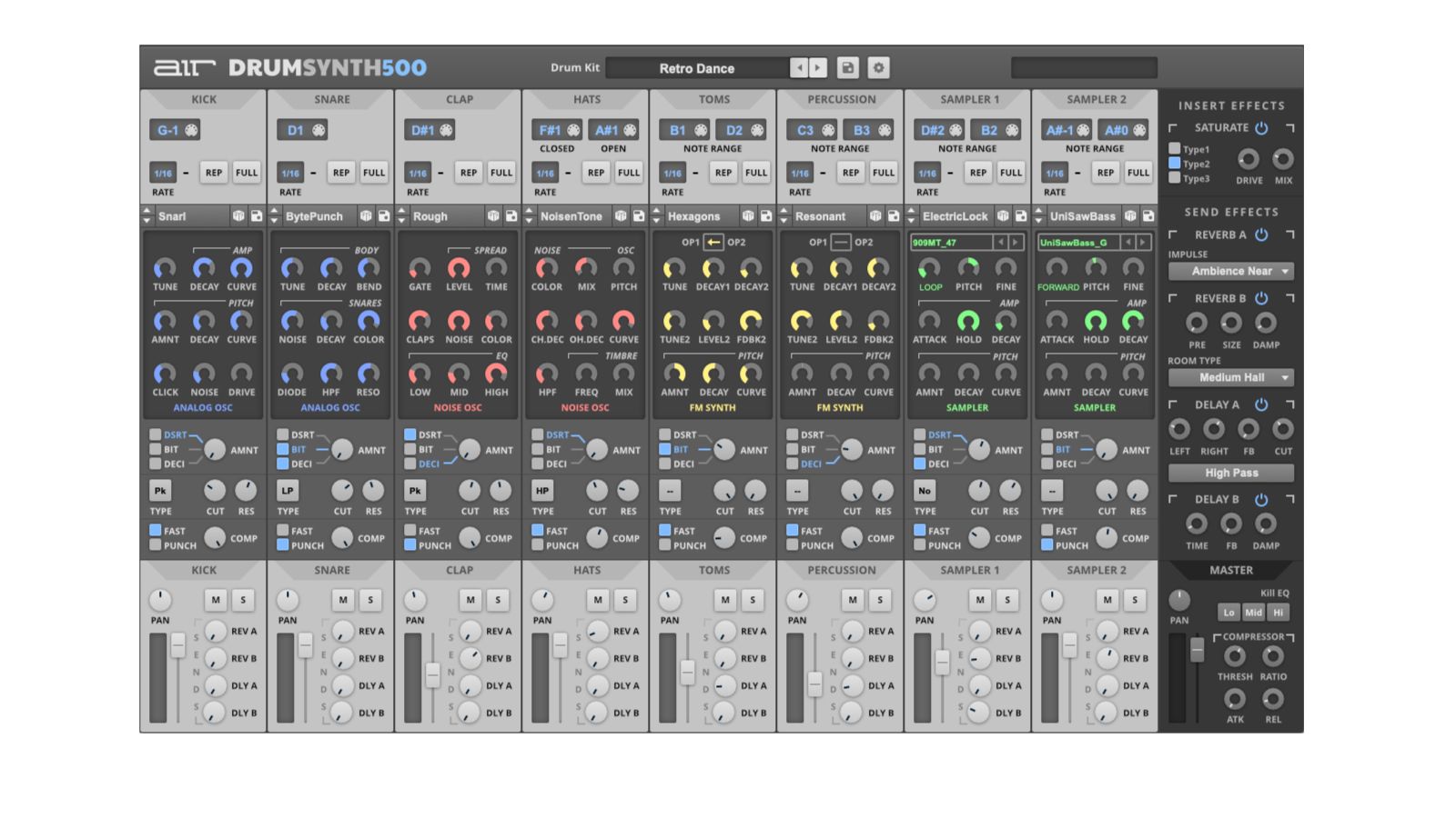 What do you call a drum synth with 500 drum sounds, 500 samples and 500