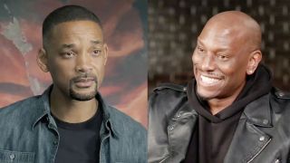 Will Smith in Gemini Man, Tyrese Gibson in a Fast X behind the scenes featurette. 