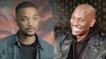 Will Smith in Gemini Man, Tyrese Gibson in a Fast X behind the scenes featurette. 
