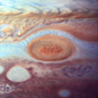 Jupiter's Great Red Spot seen in 1995. Image released May 15, 2014.