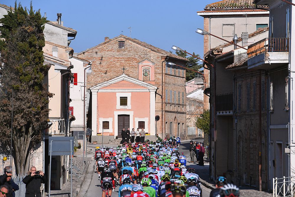 Scenery along the route of stage 6 at Tirreno-Adriatico