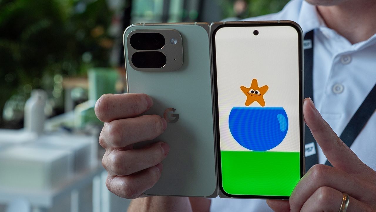 Three new "Made You Look" animated camera features on the Google Pixel 10 Pro Fold