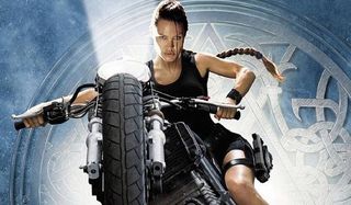 Lara Croft: Tomb Raider Angelina Jolie on motorcycle