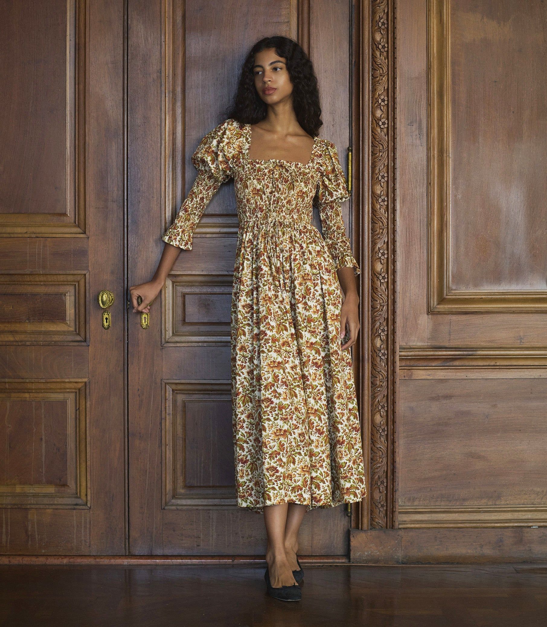 Bijou Dress -- Ivory RÊve Des Jardins