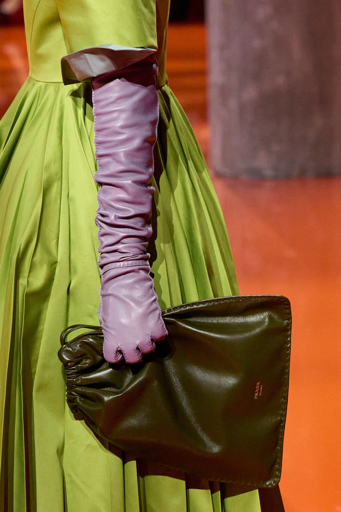 Prada spring/summer 2026 runway model.