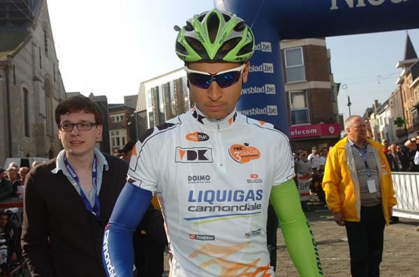 Race leader Peter Sagan (Liquigas-Cannondale)