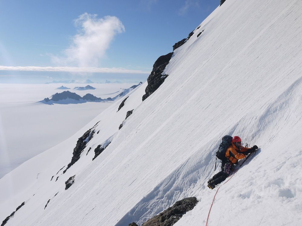 British Antarctic Survey sampling